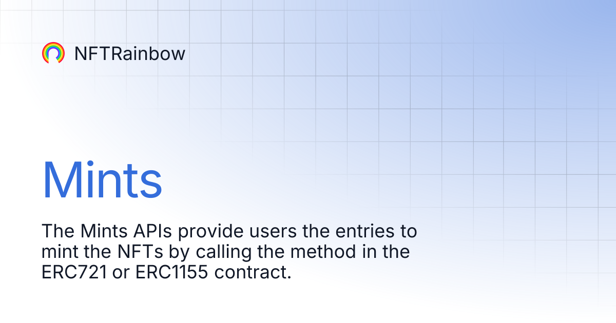 Mints | NFTRainbow